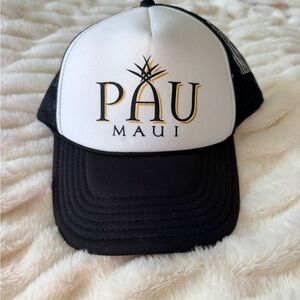 Black and White Trucker Hat